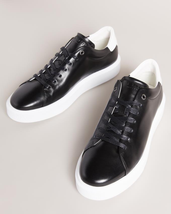 Basket Ted Baker Inflated Sole Noir Homme | YUW-42137037